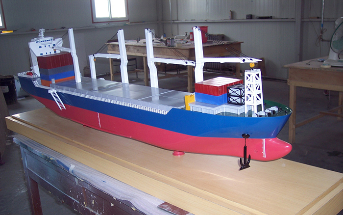 艦船模型加工